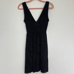 Textured V-Neck Dress